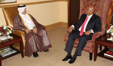 Lesotho King meets Qatari Envoy